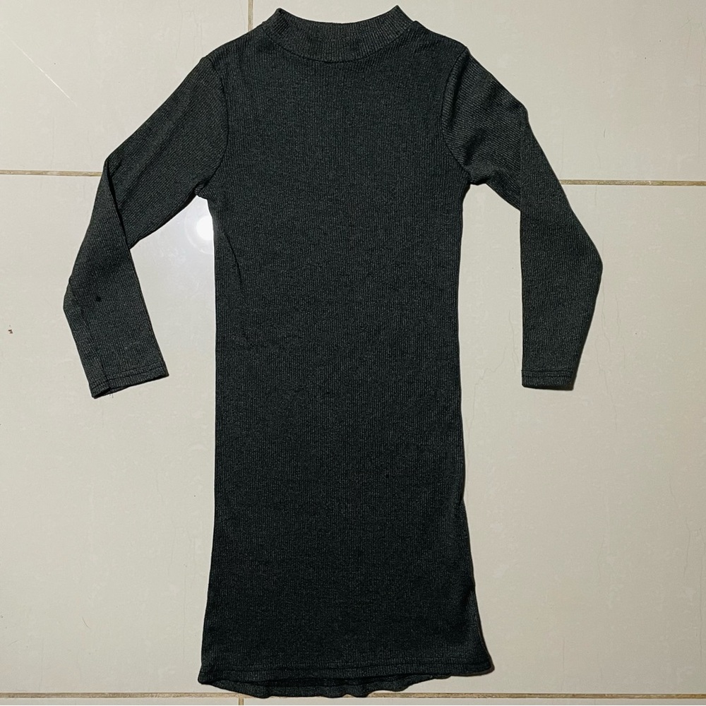(3 for $15)⭐️ Poof Ribbed, Fitted Short Dress